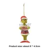 Decorações de Natal Natal Boneca Elfo Verde com chapéu monstro de cabelo vermelho Feliz Natal árvore de Natal pingente boneca decoração de casa Feliz Ano Novo presente x1020