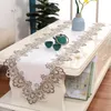 Table Runner Waterproof Table Runner Oilproof Table Flag Oval Embroidered Tea Table Europe TV Cabinet Tablecloth Lace Dresser Shoe Dust Cover 231019