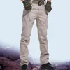 Mäns byxor IX9 City Military Tactical Pants Men Swat Combat Army Pants Casual Men Handing Pants Outdoor Camping Cargo Waterproof Pants 231019