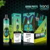 Bang King 6000 Puff jetable Vape stylo 0.8ohm bobine de maille 16 ml pré-rempli Pod 650 mah batterie rechargeable E cigarette bouffées 6K 0% 2% 3% 5% 24 saveurs livraison rapide