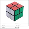 Julekorationer 2x2 Magic Cube 2 med 50mm Speed ​​Pocket Sticker Puzzle Professional Education Toys for Children H Jlljdu Drop Dhhaz