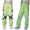 Pantaloni da sci Snowboard da donna antivento impermeabili caldi attillati neve inverno sci all'aperto larghi larghi