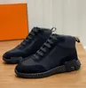 Lüks tasarımcı 19FW sıradan ayakkabılar bulutbust gök gürültüsü siyah spor ayakkabılar erkek eğitmenleri örgü yüksek üst sporcu hafif kauçuk 3D kış sıcak yürüyüş ayakkabı b25 kutu