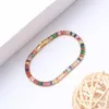 Gold Filled Copper Cubic Zircon Adjustable Colorful Bracelet For Women Girls Rainbow Jewelry Birthday Party Wedding Gift Charm Bra1919