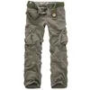 Men's Pants Hommes Cargo pantalon haute qualité décontracté ample Multi poche Camouflage militaire pantalon hommes rue Joggers grande taille 44 pantalons longs 231019