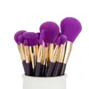Makeup Tools Jessup Brushes 15st Purple/Darkviolet Makeup Borstes Set Powder Foundation Eyeshadow Eyeliner Lip Contour concealer Smudge 231020