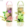 Blocks Creative Gift Flowers Bouquet Tube Model Building Blocks Florist Peony Gardenia Decoration Bricks DIY Toy for Girls R231020