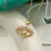 Chokers Mafisar Unique Design Trendy Simple Gold Plated Zircon Pearl Evil Eyes Pendant Necklace Fashion Delicate Women Party Jewelry 231020