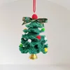 Kerstversiering Handgemaakte Breien Creatieve Boom Hangende Ornamenten Afgewerkt Binnen Slaapkamer Decoratie Cadeau voor Vriendin 231019