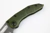 High End Auto Tactical Folding Knife D2 Stone Wash Blade T6-6061 Aluminium Handle EDC Pocket Knives Survival Folder Knifes