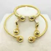 Earrings & Necklace Fashion Dubai Gold Jewelry Set African Bridal Wedding Gift For Women Saudi Arabia Collar229E