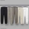 Calças masculinas Essentail Designer Curto Essentialclothing Pantoufle Cor Sólida Preto e Branco Sweatpants para Mulheres Jogger