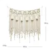 Wandtapijten Grote Macrame Muuropknoping Boho Tapestry Geweven Boheems Boven Bed Decor Bruiloft Kerst Achtergrond Decoratie 231019