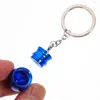 Storage Bottles 2 Pcs Urn Mini Keepsake Urns Key Pendant Pet Ash Container Chain Decor Metal Ring Hanging Ornament