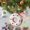 Dekoracje świąteczne ozdoby świąteczne świąteczne wiszące drzewo wiszące 2023 Wesołych świątecznych dekoracji do domu 2024 Prezenty noworoczne Navidad Noel x1020