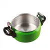 Soppa lagerkrukor 23l Kökstryck Kokare Aluminium Pot Portable Cooking Outdoor Camping Cookware för induktion Spis Gasspis 231019