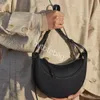 Luxuriöse Satteltasche, Damen-Umhängetaschen, französische Halbmond-Tasche, Geldbörse, Paris-Taschen, Designer-Handtasche, Tragetasche, Polenesbag, Leder-Umhängetasche