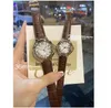 Nowy projekt designerski eleganckie męskie zegarek na rękę Men's Eleganckie na rękę 28 mm 36 mm kwarcowy ruch ze stalami ze stali nierdzewnej SRAP Złoty srebrny kolor dla kochanków