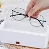 Autres Accueil Jardin Nettoyeur à ultrasons Mini Machine de nettoyage pour lunettes multifonctions de voyage Bijoux Outils de décontamination en profondeur 231019