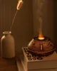 Steamer 2023 Lava Flame Air Humidificateur Aroma pour Chambre Bureau Huile Essentielle Diffuseurs de Parfum Brume Pulvérisateur Diffuseur 231020