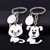 50st Lot 3600-REVOLVING CAT KEYCHAIN ​​Söt nyckelring för kvinnor hundnyckelkedja nyckelhållare portachiavi väska charm 288c