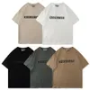 Hommes T-shirts Femmes Designers T-shirts épais coton version été T-shirt T-shirts Mode Tops Homme Casual Lettre Polos Vêtements Cloth200f