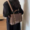 Sacs d'école mode Vnitage Style femmes rétro sacs à dos cartable femme OL givré épaule sacs à main porte-documents