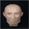Party Masks Party Masks Russian President Vladimir Putin Latex Mask Fl Face Halloween Rubber Masquerade Adt Cosplay Fancy Costume Home Dhzda