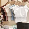 Zestawy odzieży Letni chłopcy i dziewczęta Casual Cotton Suit Korean Baby Kids Krótkie rękawki krótkie krótkie szorty dziecięce ubrania w domu WT799