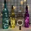 Juldekorationer 30st LED Light String Wine Bottle Stopper Copper Wire Halloween Decoration Small Colored 231019