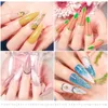 Nail Polish 6PCS Set Nude Pink Glitter Gel Varnishes Kit Soak Off UV LED Semi Permanent Art Base Top Coat 231020