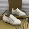 Designer Real Leather Casual Shoes For Mens Size 34-48 Luxury High Quality Leather Loafer Womens Trend Sneakers Unisex GZ Par Rhinestone Tennis Shoes MD0017