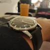 Zegarek na rękę Uszkórkę 38 mm vintage strój zegarek PT5000 Bauhaus minimalistyczny projekt automatyczny kalendarz mechaniczny mężczyzn