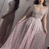 Повседневные платья, женские элегантные вечерние платья в сеточку с длинными рукавами и высокой талией, блестящие блестки, свадебное платье 2021, платье высшего качества, Vestido303g