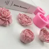 Moldes de cozimento 3d rosa flor diy gesso trabalho argila resina arte macia silicone fondant bolo molde sabão gelo chocolate decoração ferramenta 231019