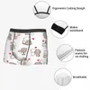 Caleçons pour hommes Boxer Shorts culottes Mochi pêche et Goma chat sous-vêtements en Polyester mâle Sexy SXXL 231019