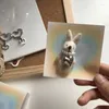 Chaveiros Plush Stuffed Keychain Engraçado Pérolas Love Bunnys Soft Pingente Chaveiro para Decoração