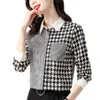 Luxury Fashion Women Runway Shirt 2023 Designer Bright Silk Turn-Down Collar Classic Button Up Blouses Spring Autumn Winter Office272C