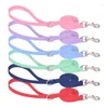 Hundhalsar Macaron Colors Pet Pvc Water Proof Collar with Metal Buckle Puppy Swimming Pull Rope