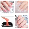 Nagellack, 100 g, Jelly Gel Builder, Nagelverlängerungsgel, transparent, weiß, Jelly Builder für Nägel, Verlängerungskleber für Profis, Nagelstudio-Nutzung, 231020