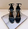 Designers Sandals High-klackade skor Paris Dress Classics Women Heels Black Gold Wedding Dress Shoes 35-41