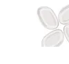 silisponge Clear Powder Puff Transparant Silicone Face Foundation Tool Sponge Blender Silicone Powder Puff transparant clea siliconen