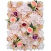 Decorative Flowers Wreaths Artificial Rose Wall Wedding Pography Background Wall Window Wall Hanging Fake Flower Hydrangea Simulation Green Plant 231020