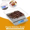 Balance de cuisine de salle de bain 0.5/1/2/3kg balance domestique électronique alimentaire épices légumes fruits mesure Q231020