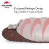 Sacos de dormir inverno snowbird 20d múmia ultraleve pato para baixo portátil caminhadas acampamento ao ar livre saco de dormir 231018