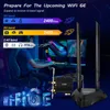 Localizadores de Wi Fi EDUP WiFi6E Intel AX210 5374Mbps PCI Express Adaptador Wifi sem fio Blue tooth5 3 802 11ac AX 2 4G 5G 6GHz Placa de rede PCIe 231019