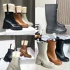 rain boots designer boots rubber knee boot platform shoes 23fw luxury rainboots water shoes rain shoes knee-high waterproof casual style waterproof welly boot NO431