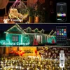 Weihnachtsdekorationen Smart Fairy Light Dream Color Wasserdichter LED-Streifen mit APP und Fernbedienung für Weihnachtsbaum IndoorOutdoor Decor 231019