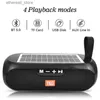 Handy Lautsprecher Tragbare Spalte Drahtlose Bluetooth-kompatibel Lautsprecher Stereo Musik Box Solar Boombox MP3 Lautsprecher Außen Lautsprecher Q231021