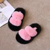 Pantofole da ragazza Pantofole pelose Open Toe Stile coreano Home Outdoor Ciabatte in peluche per bambini Inverno caldo fondo morbido Moda Scarpe per bambini 231020